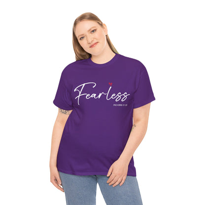"Fearless" Inspirational Graphic T-Shirt