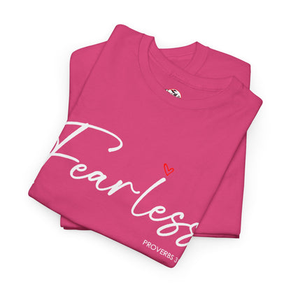 "Fearless" Inspirational Graphic T-Shirt