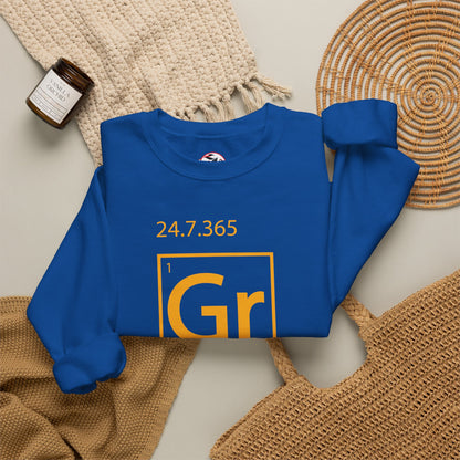 Grind 24/7/365 Motivational Element Crewneck Sweatshirt