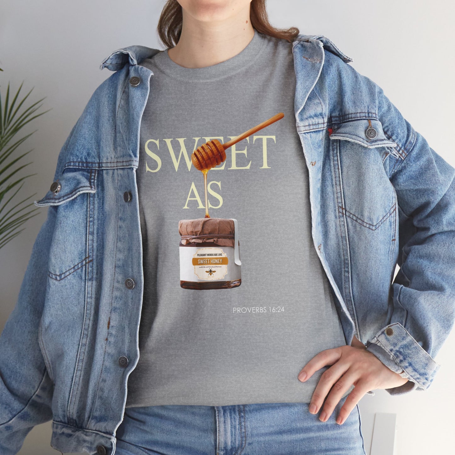 "Pleasant Words" Women's Inspirational Graphic Tee