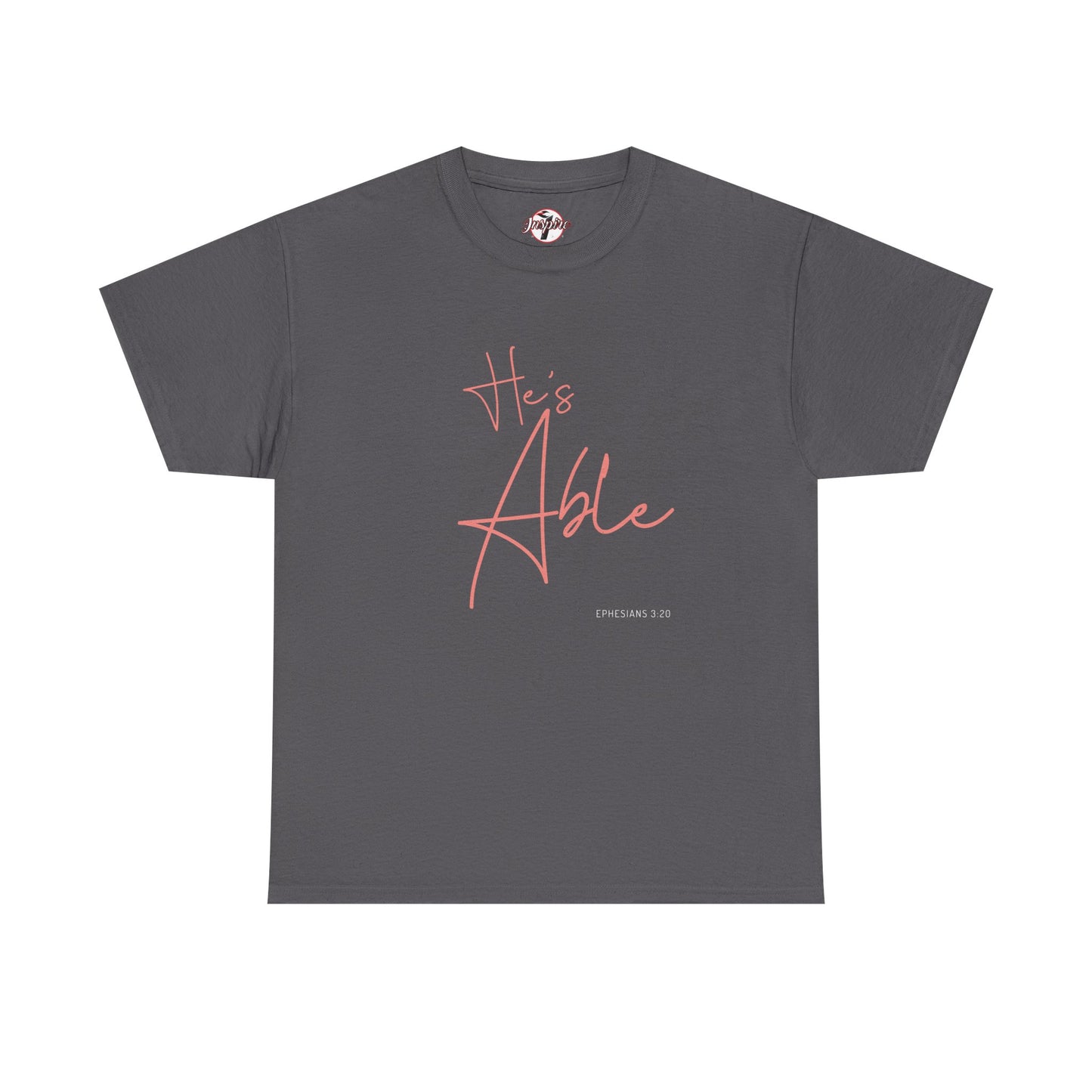 "He's Able" Women's Inspirational T-Shirt