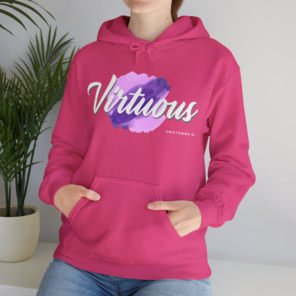 "Virtuous" Affirmation Pullover Hoodie