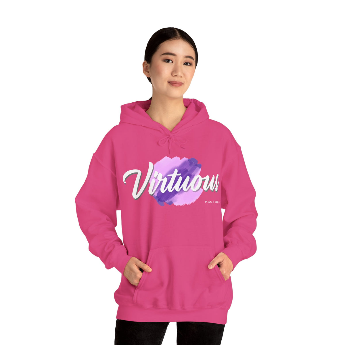 "Virtuous" Affirmation Pullover Hoodie