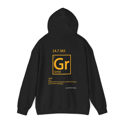 "Grind" Motivational Unisex Pullover Hoodie