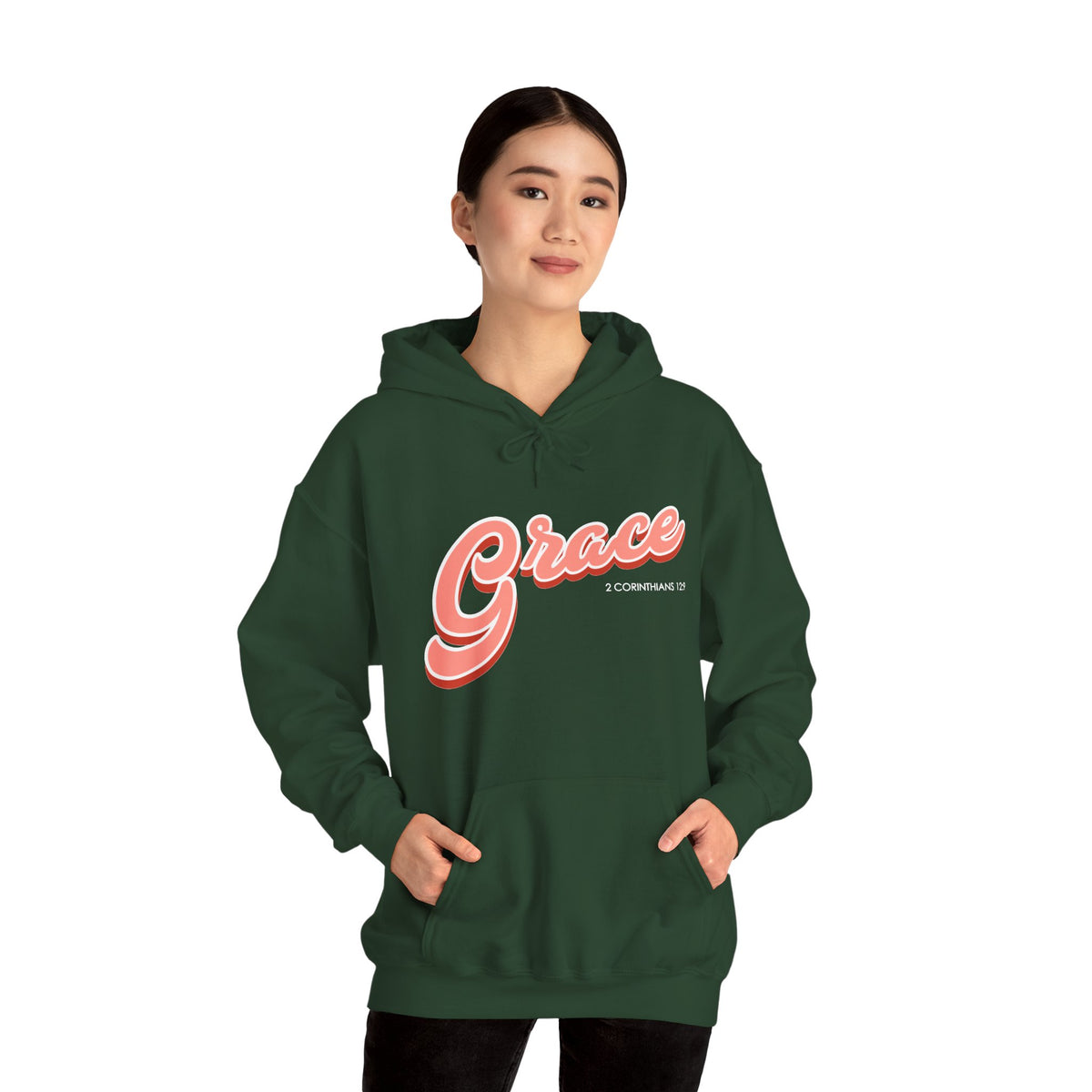 "Grace" Inspirational Pullover Hoodie