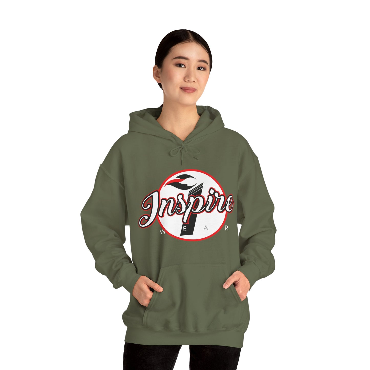 Inspire Wear Baseball Unisex Heavy Blend™ Hooded Sweatshirt