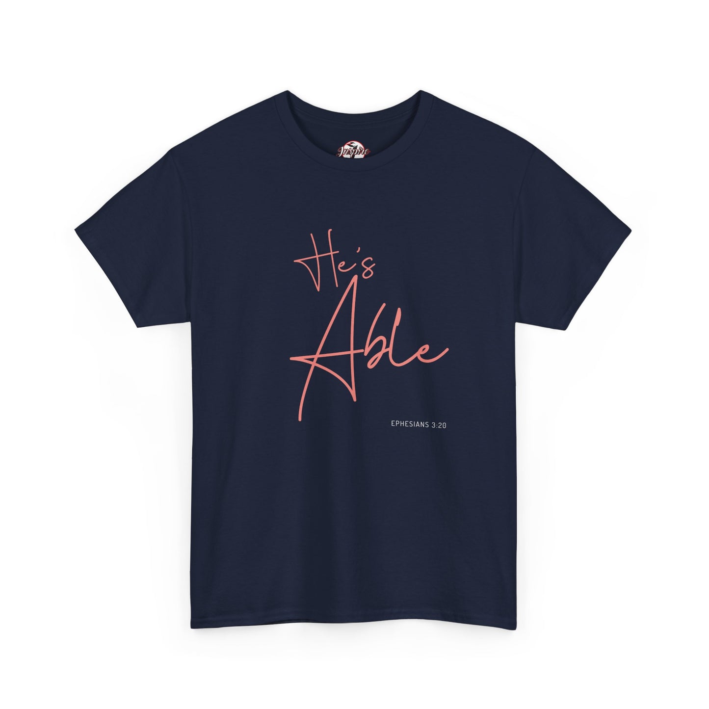 "He's Able" Women's Inspirational T-Shirt