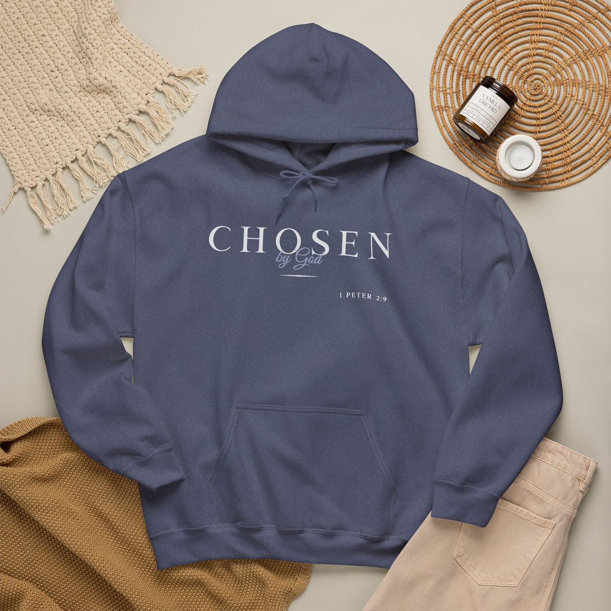 "Chosen by God" Affirnation Pullover Hoodie