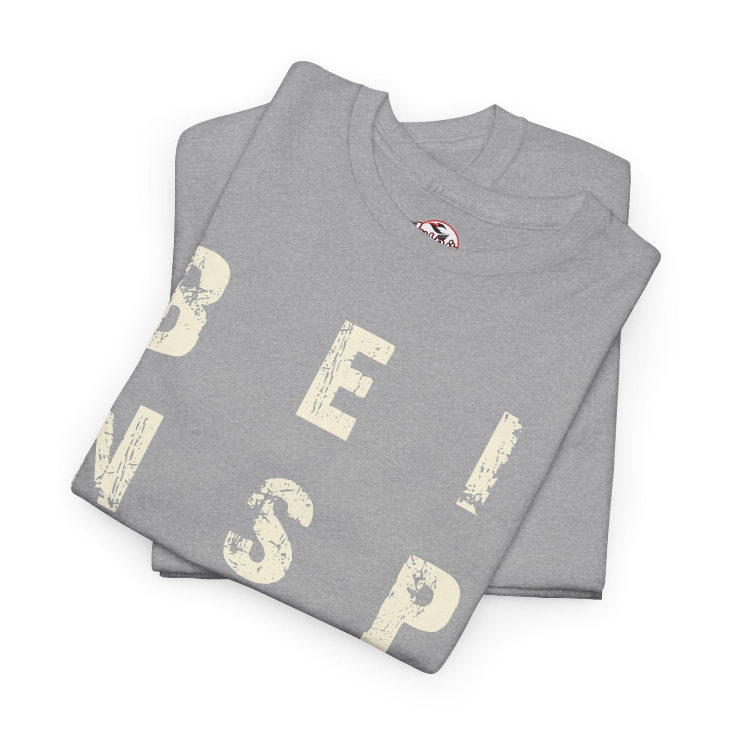 "Be Inspired" Motivational Vertical Graphic T-Shirt