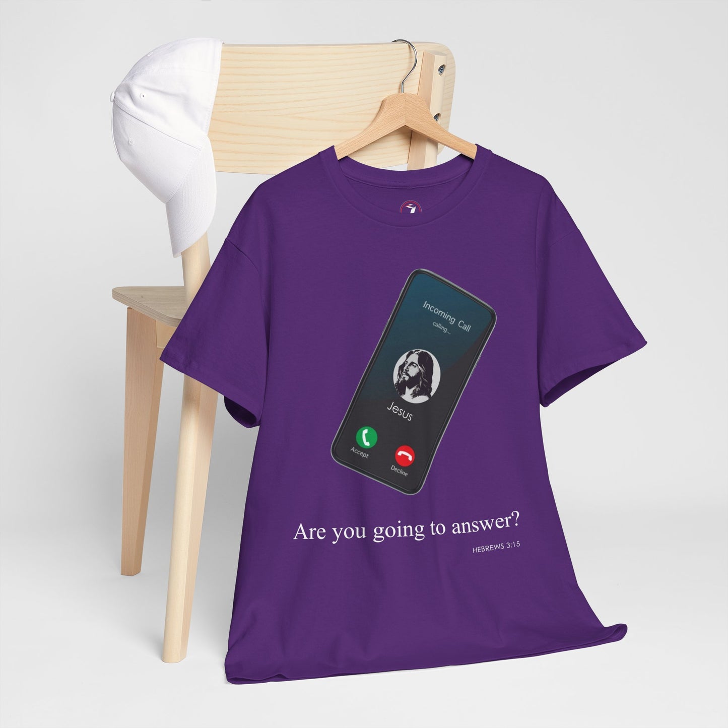 "Are You Going to Answer?" Inspirational Graphic Tee