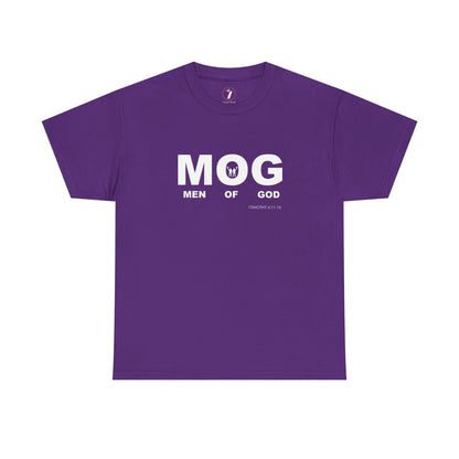 "MOG" Men of God Faith Based Graphic T-Shirt - Unisex Heavy Cotton Tee