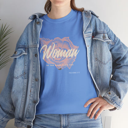Woman of the Most High God Women's Heavy Cotton Tee