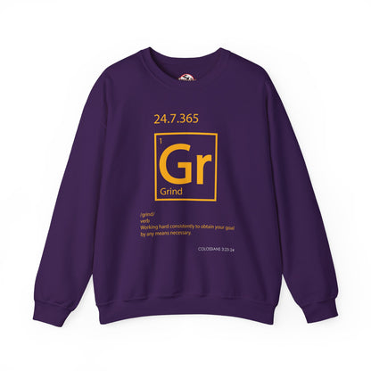 Grind 24/7/365 Motivational Element Crewneck Sweatshirt