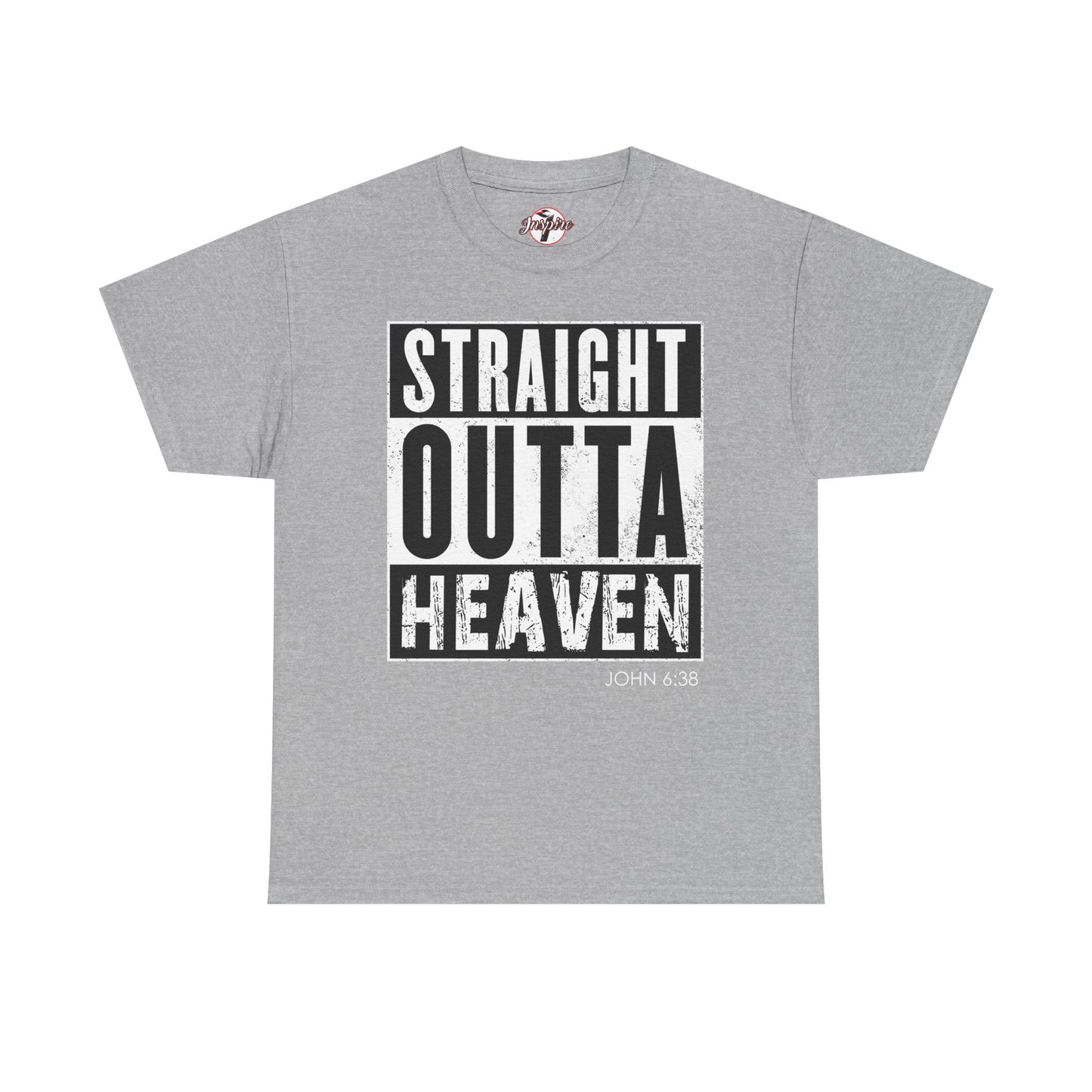 Straight Outta Heaven Unisex Inspirational Graphic T-Shirt