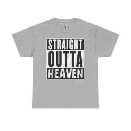 Straight Outta Heaven Unisex Inspirational Graphic T-Shirt