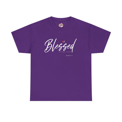 "Blessed" Women's Inspirational Graphic T‑Shirt