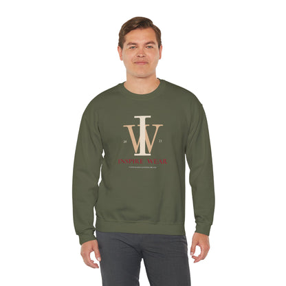 Inspire Wear IW Monogram Logo Crewneck Sweatshirt