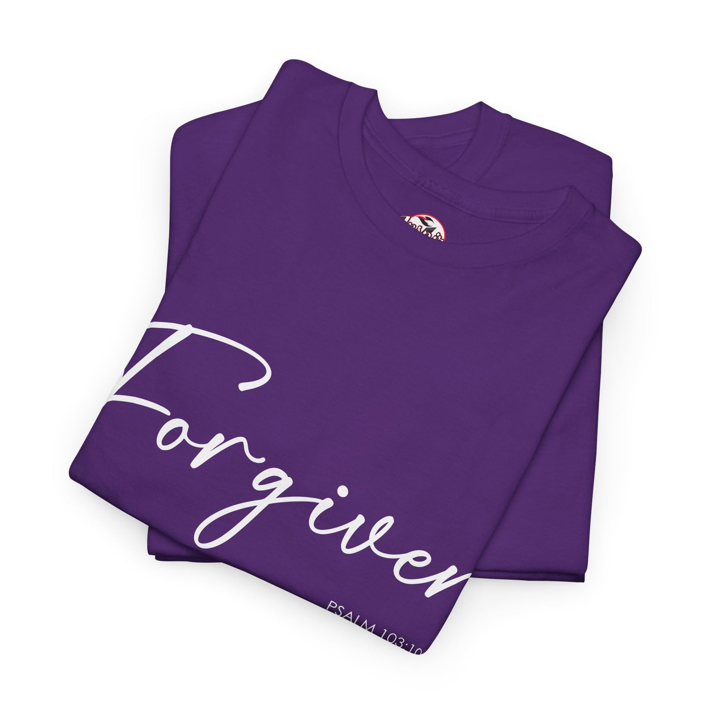 "Forgiven" Womens Christian Faith T-Shirt