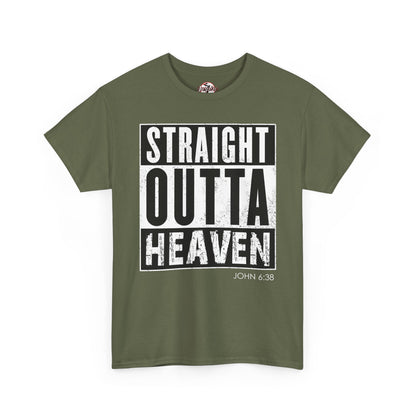 Straight Outta Heaven Unisex Inspirational Graphic T-Shirt