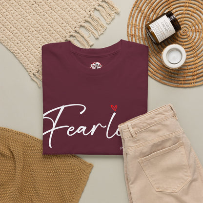 "Fearless" Inspirational Graphic T-Shirt