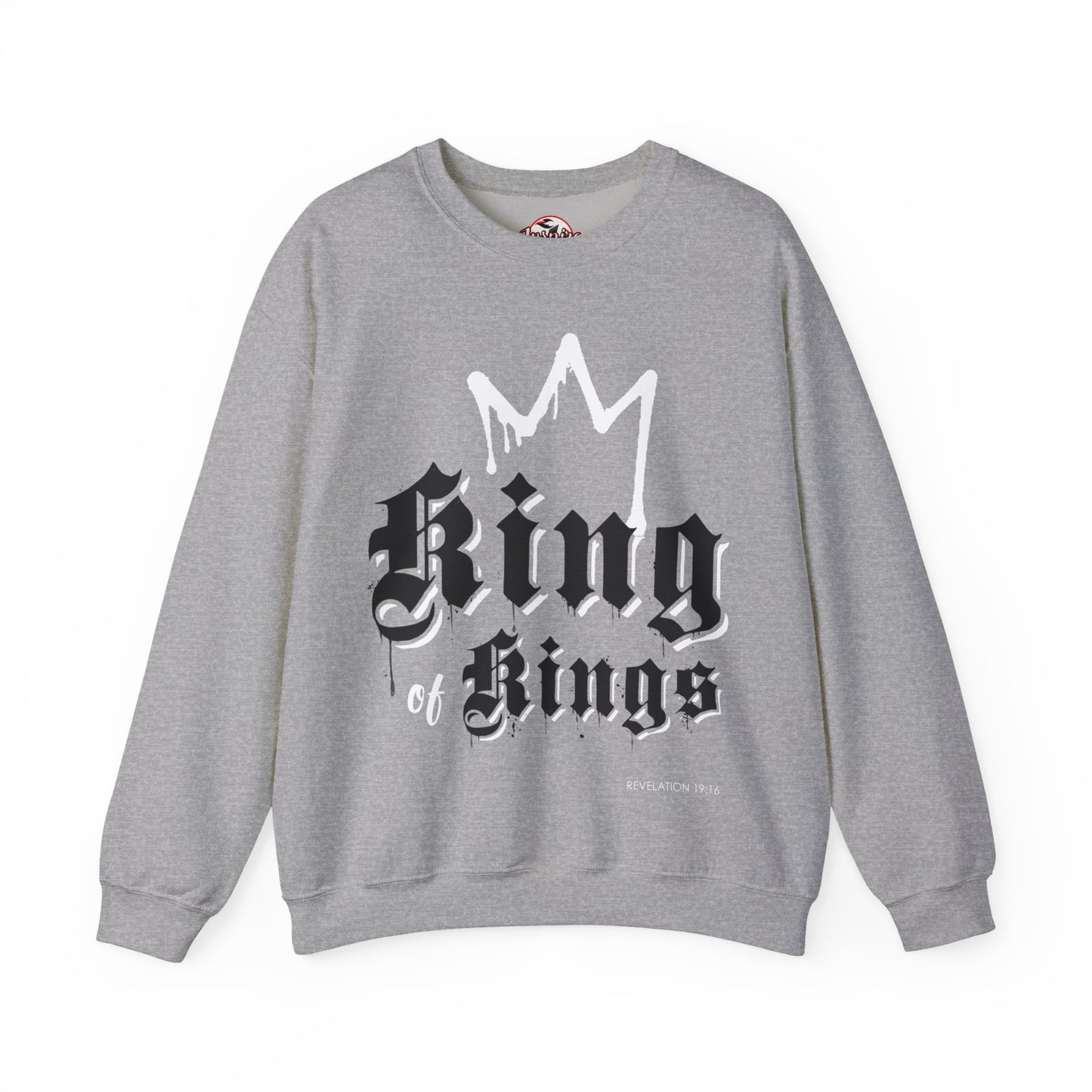 "King of Kings" Inspirational Crewneck Sweatshirt