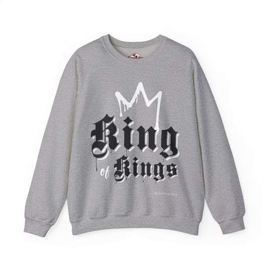 "King of Kings" Inspirational Crewneck Sweatshirt