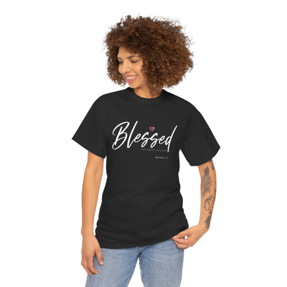 "Blessed" Women's Inspirational Graphic T‑Shirt