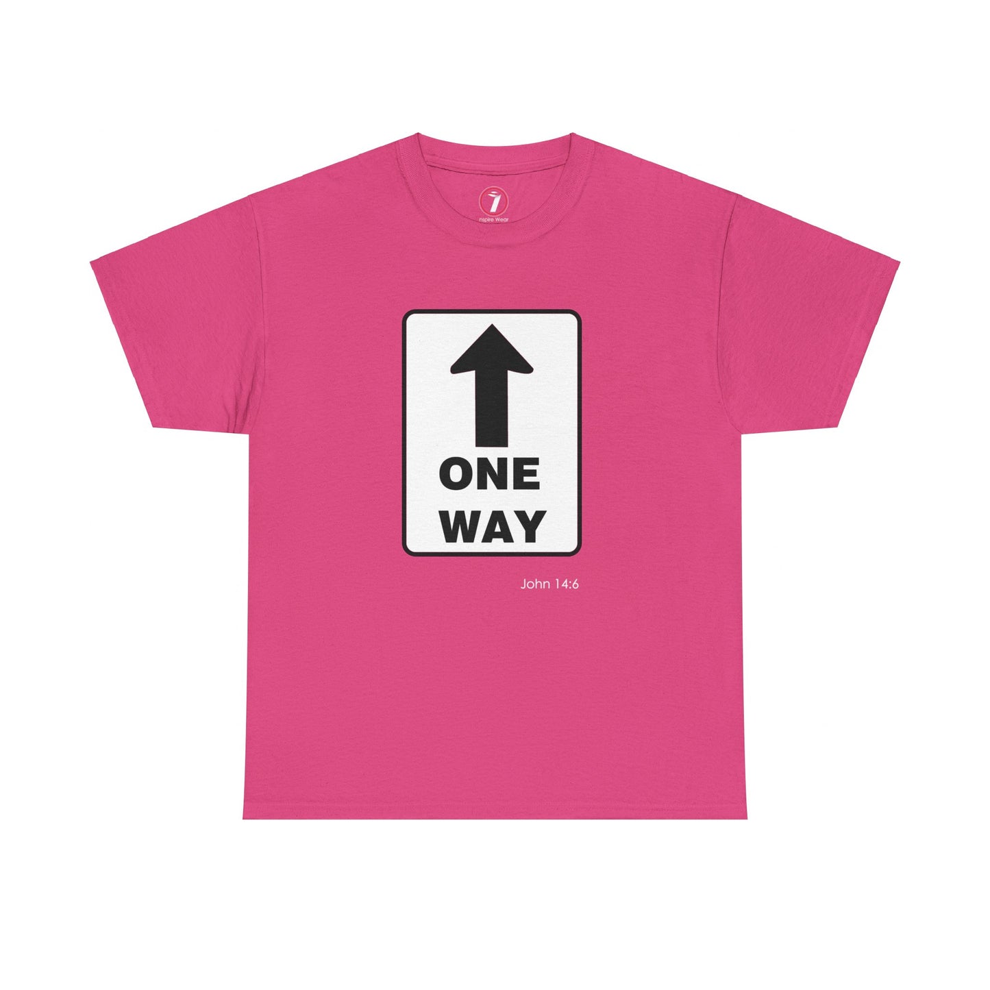 One Way Up Unisex Heavy Cotton Tee