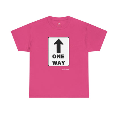 One Way Up Unisex Heavy Cotton Tee