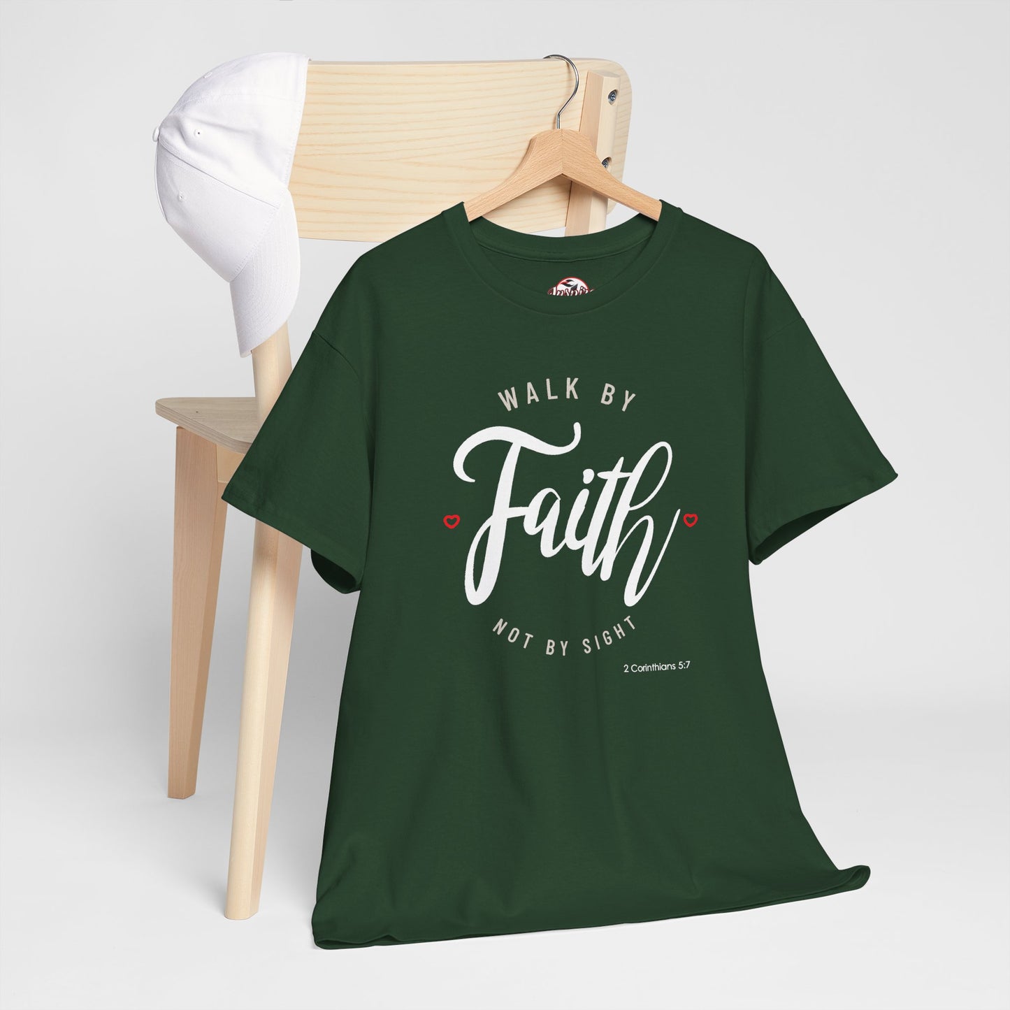 "Walk By Faith, Not By Sight" Motivational T-Shirt