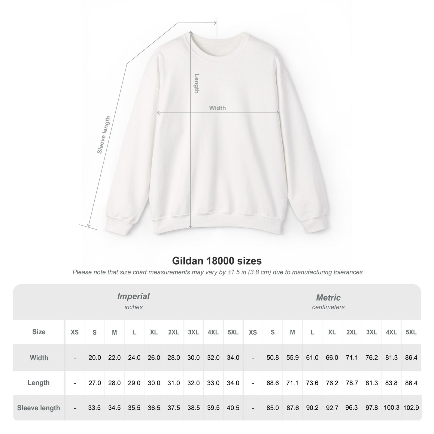 "Be Inspired" Embroidered Crewneck Sweatshirt