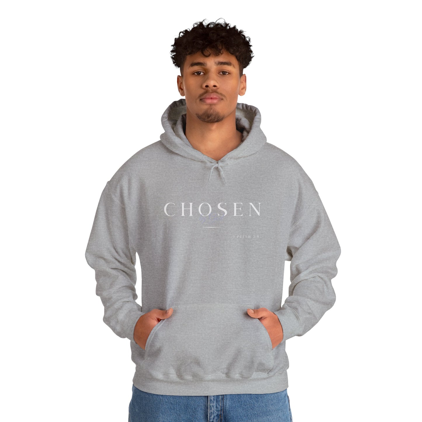 "Chosen" Inspirational Unisex Pullover Hoodie
