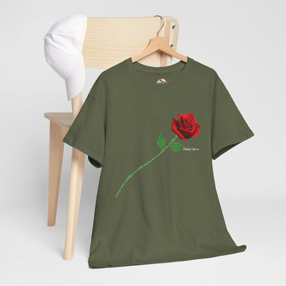 "Fearfully and Wonderfully Made" Rose Affirmative Graphic T-Shirt