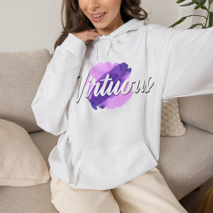 "Virtuous" Affirmation Pullover Hoodie