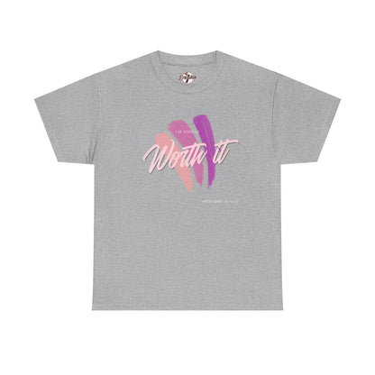 "Totally Worth It" Women's Motivational Graphic T‑Shirt