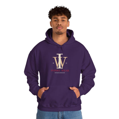Inspire Wear IW Monogram Logo Pullover Hoodie