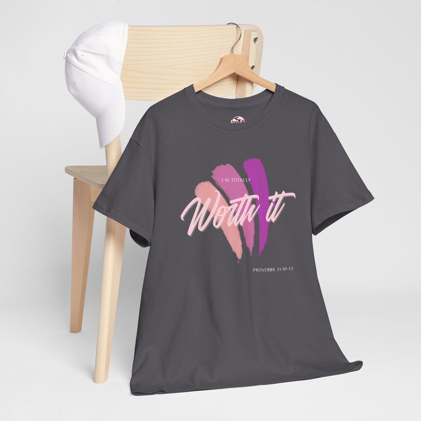 "Totally Worth It" Women's Motivational Graphic T‑Shirt