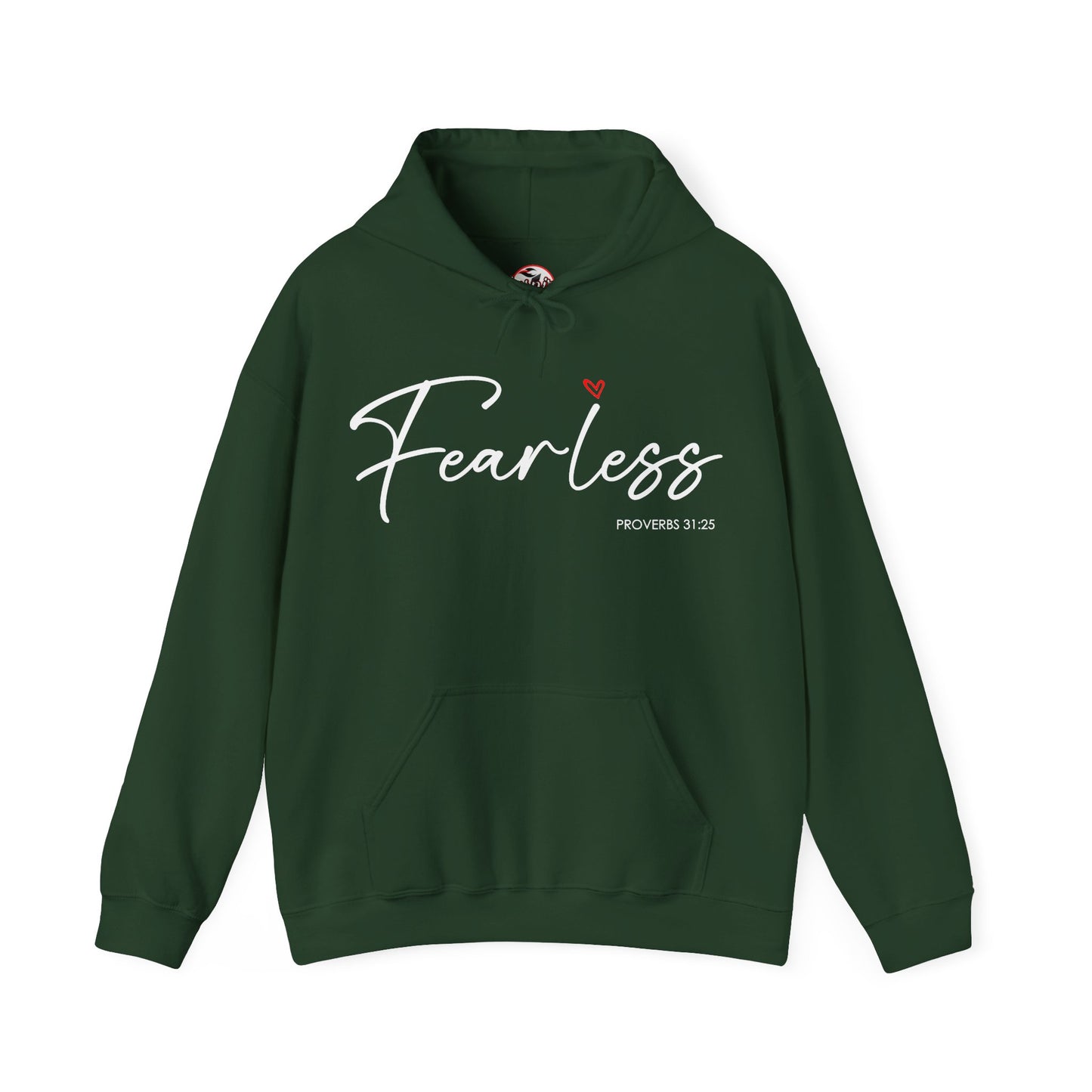 "Fearless" Inspirational Pullover Sweatshirt