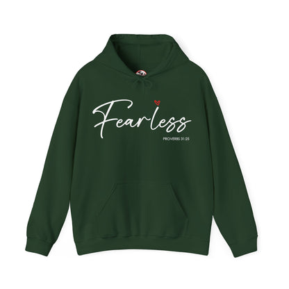 "Fearless" Inspirational Pullover Sweatshirt
