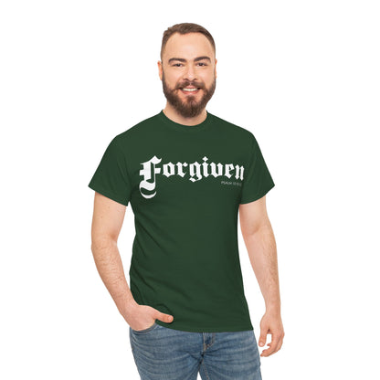 "Forgiven" Men's Inspirational Graphic Tee