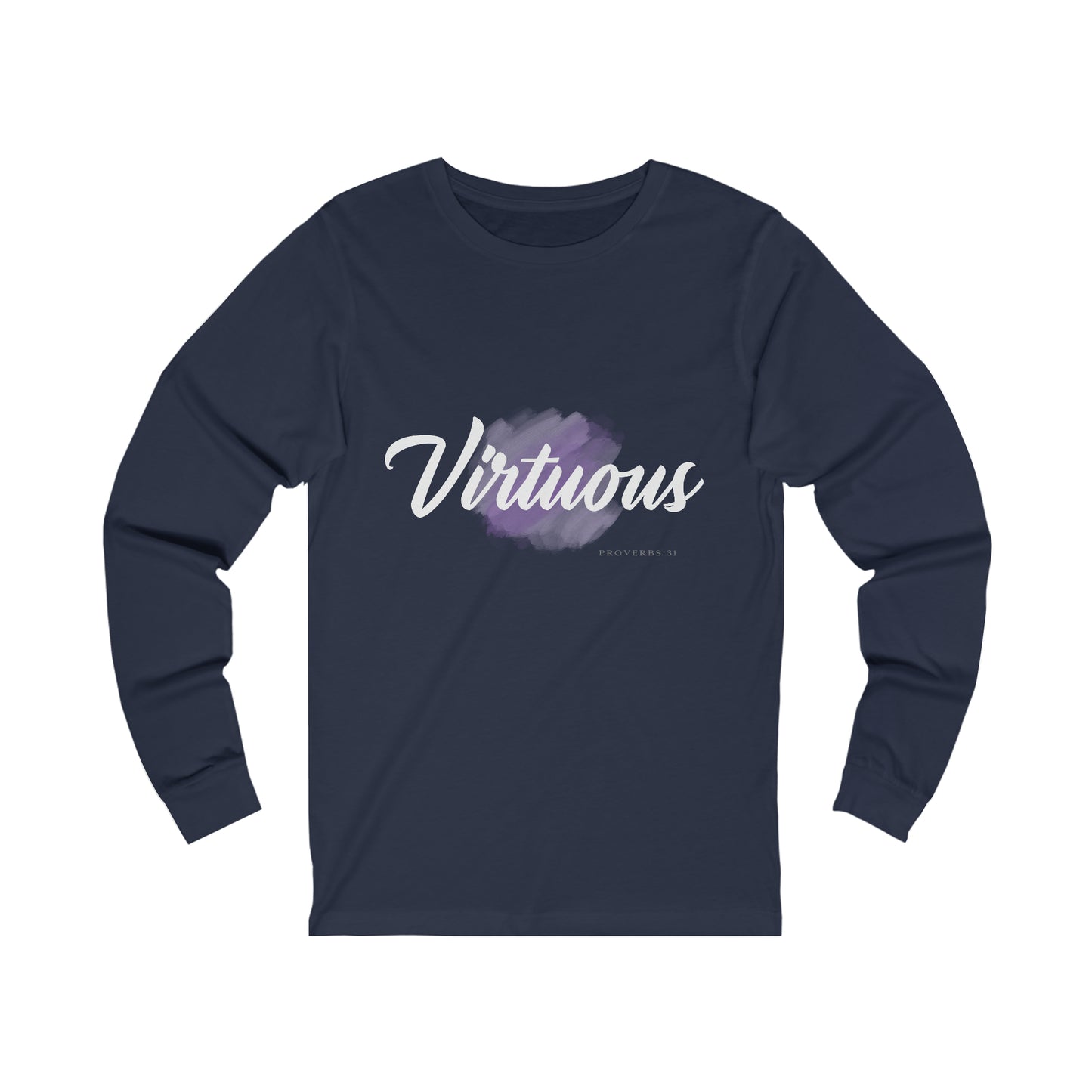 Virtuous Unisex Jersey Long Sleeve Tee