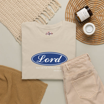 Lord Built Me Inspirational Crewneck T-Shirt