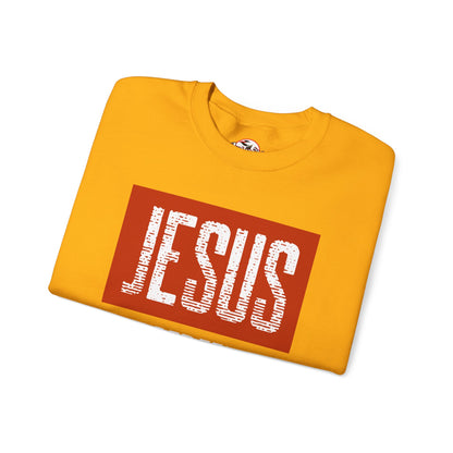 "Jesus My Redeemer" Inspirational Crewneck Sweatshirt