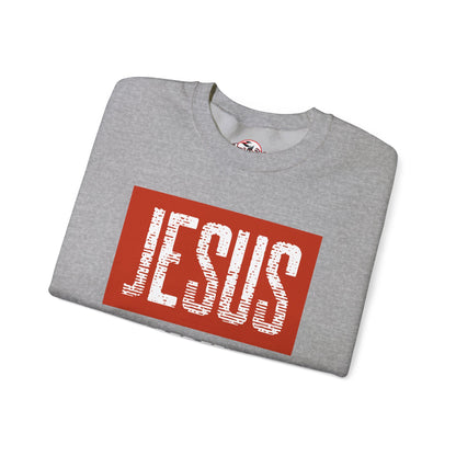 "Jesus My Redeemer" Inspirational Crewneck Sweatshirt