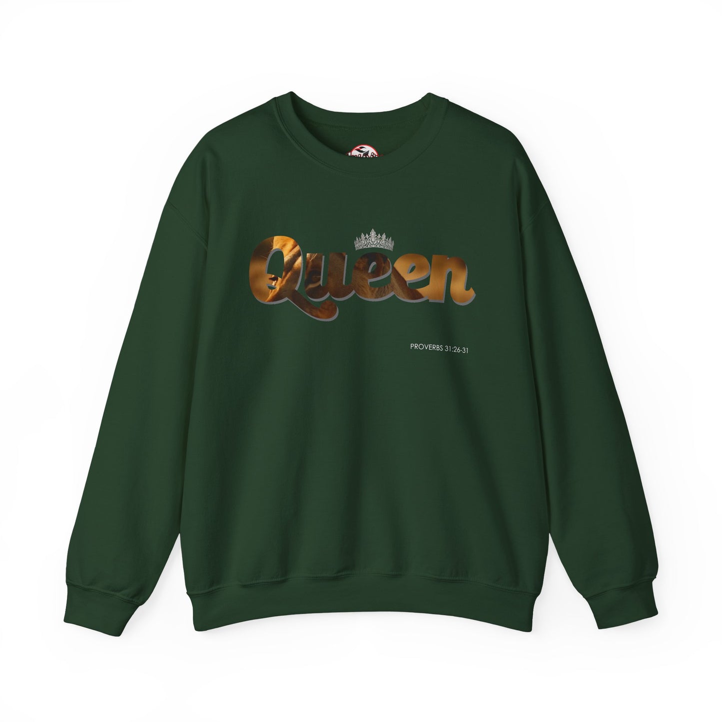 "Queen" Women's Inspirational Pullover Sweatshirt