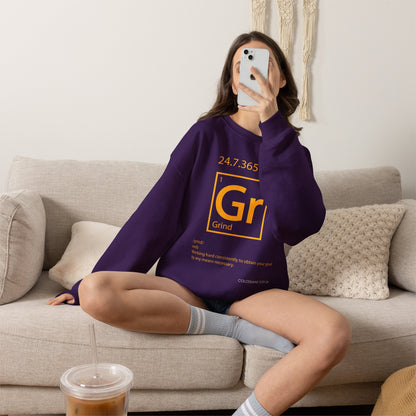 Grind 24/7/365 Motivational Element Crewneck Sweatshirt