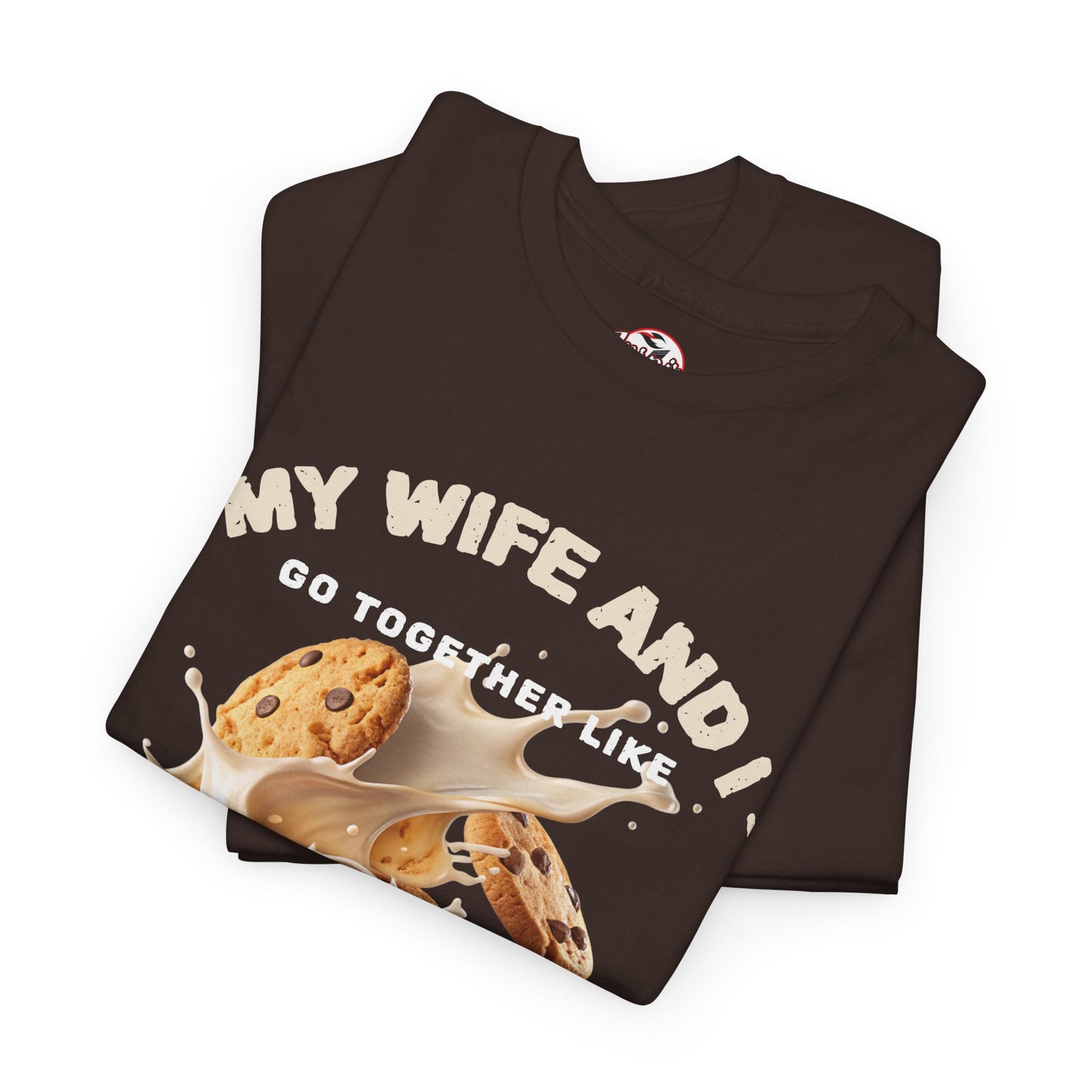 My Wife and I Go Together Like Cookies & Milk Men's Graphic Tee