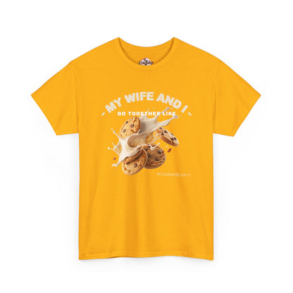 My Wife and I Go Together Like Cookies & Milk Men's Graphic Tee