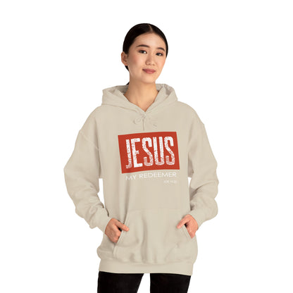 "Jesus My Redeemer" Inspirational Pullover Hoodie