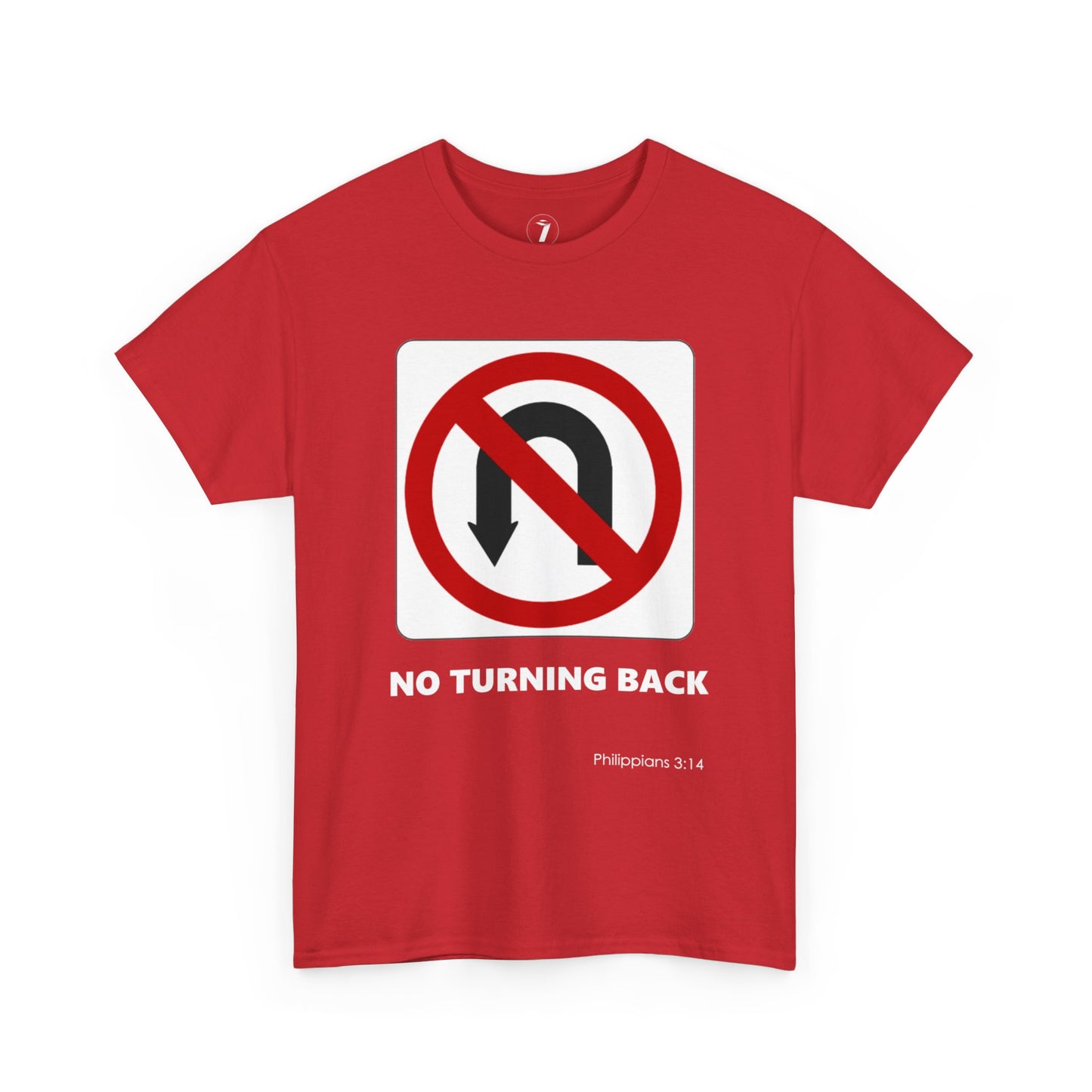 No Turning Back Unisex Heavy Cotton Tee